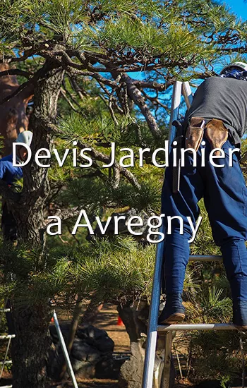 Devis Jardinier a Avregny