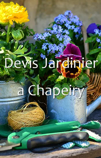 Devis Jardinier a Chapeiry