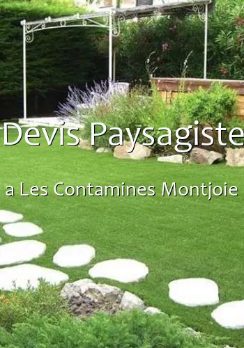 Devis Paysagiste a Les Contamines Montjoie