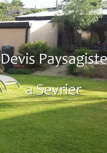 Devis Paysagiste a Sevrier