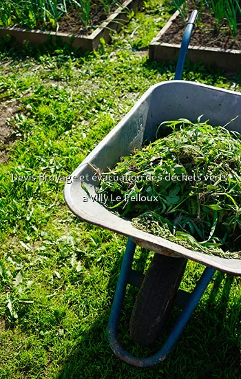 Devis Broyage et évacuation des déchets verts  a Villy Le Pelloux